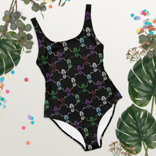 Load image into Gallery viewer, Footprint One-Piece Swimsuit