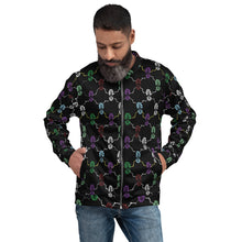 Load image into Gallery viewer, Footprint Unisex Bomber Jacket