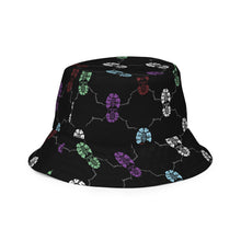 Load image into Gallery viewer, All-Over/Barbed Wire Reversible Bucket Hat
